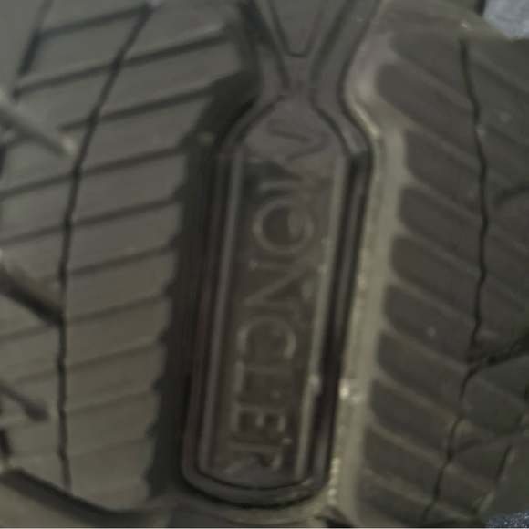 MONCLER Black Leave No Trace Hi-Top Lace Up Chunky Sole Sneakers, Mens S 45/11 - Picture 4 of 9